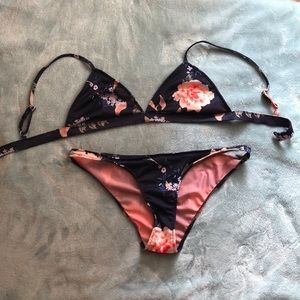 Floral Cheeky Swimwear